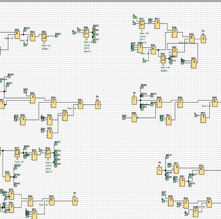 PLC-Based Pneumatic Automation System